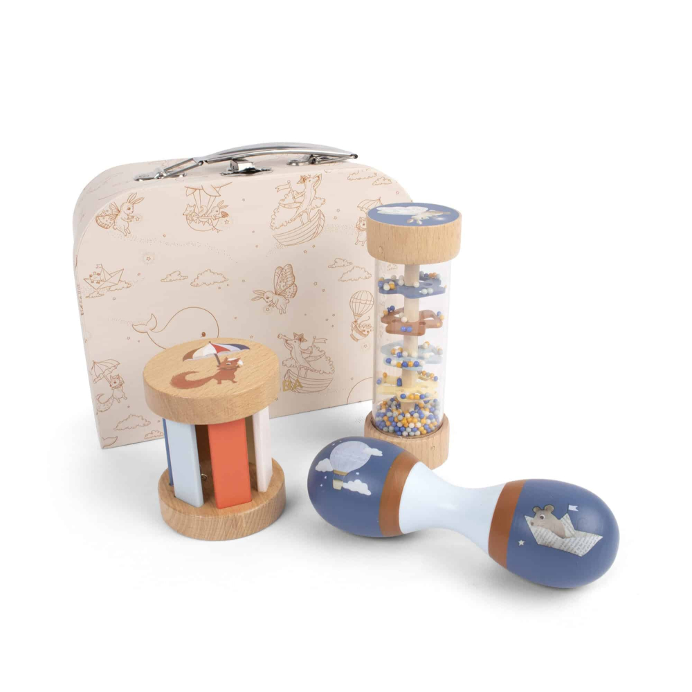 HERNÁ SÚPRAVA DREVENÝCH HRAČIEK FILIBABBA – MY FIRST SENSORY TOYS