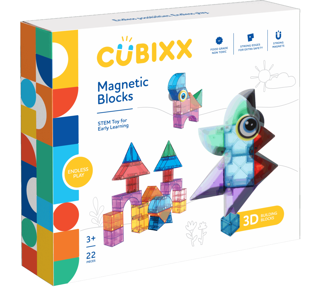 Magnetické kocky Cubixx Creative Pack 22 ks
