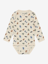 Minymo Body s Dlh�m Ruk�vom AOP - White Swan