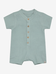 HUTTEliHUT Jednofarebn� Letn� Overal - Gray Mist