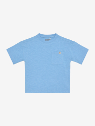 HUTTEliHUT Tri�ko s Kr�tkym Ruk�vom - Della Robbia Blue