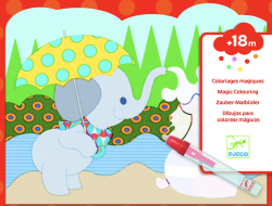 Ukryt� vonku: magick� vyfarbovanie vodou, 4 obr�zky siluetov�+�tetec s filcov�m hrotom