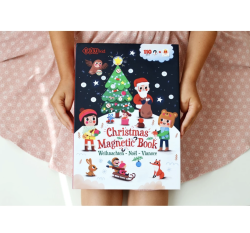 Magnetick kniha Vianoce  Christmas Magnetic Book