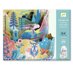 Na vrchole... sveta: 3D vyfarbovanie