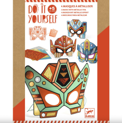 DIY-Vytvor si sm: 4 masky super robotov s metalickm leskom