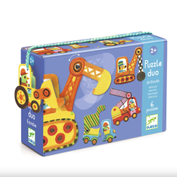 Puzzle Duo: Pohybliv vozidl