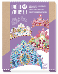 DIY-Vytvor si sm Korunky z mozaiky: Ako princezn