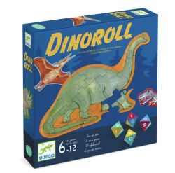 Dinoroll: spoloensk, stolov hra s kockami