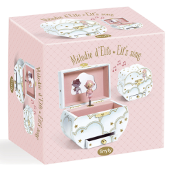 Elfina piese: hracia skrinka a perkovnica so zsuvkou (tinyly)