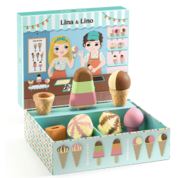 Zmrzlinre Lina & Lino: dreven sada pre rolov hry