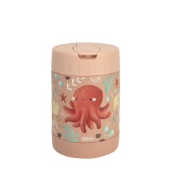 DETSK TERMOSKA NA JEDLO SASSI  SLURPY THE OCTOPUS  350ML