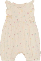 Minymo Body s kr�tkym ruk�vom AOP - White Swan