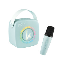 Bluetooth Mini Karaoke set mikrofn a reproduktor Mint