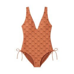 D�mske jednodielne plavky s UPF 50+ Palm Tree