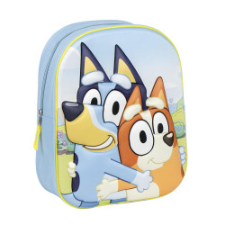 Detsk batoh modr 3D Bluey