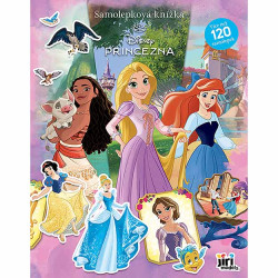 Disney Princezna Samolepkov knka