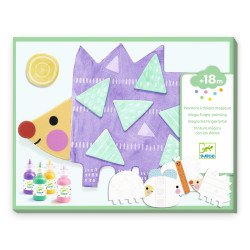 DIY � Mal� vzory: Magick� ma�ovanie prstami