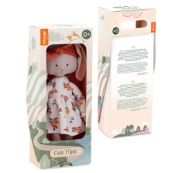 Ltkov Zajaik 29 cm Orange Toys - Lucy The Bunny - Flower Dress