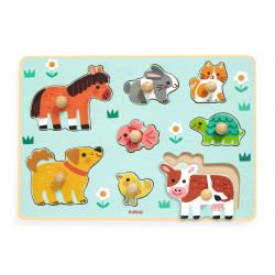 Farm�rske zvieratk� (Dog'n'Co): puzzle s �chytkami