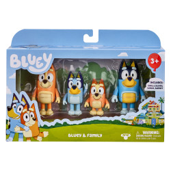Figrky Bluey Rodina 4 ks