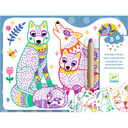 Magick� vyfarbovanie farbi�kou Rodiny z lesa