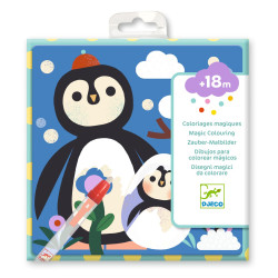 Magick� vyfarbovanie vodou Zvieratk� a ml��atk�