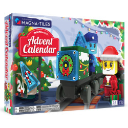 Magnetick stavebnica Adventn kalendr 34 dielov