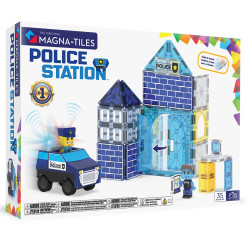 Magnetick stavebnica Police Station 35 dielov