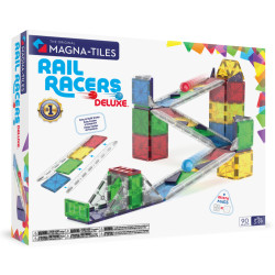 Magnetick stavebnica Rail Racers Deluxe 90 dielov