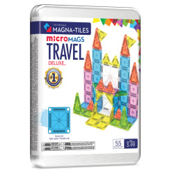Magnetick stavebnica Travel Set Deluxe 55 dielov