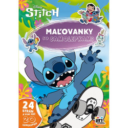 Ma�ovanky A4 so samolepkami Lilo & Stitch