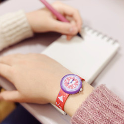 Nar�mkov� ru�i�kov� hodinky Srdce