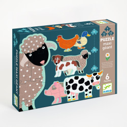 Obrovsk� puzzle Zvieratk�