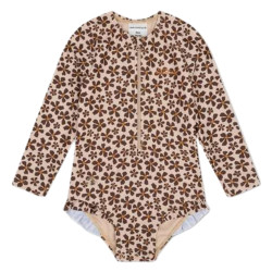 Plavky s dlh�m ruk�vom s UPF 50+ Wild Flower