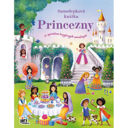 Princezny Samolepkov knka