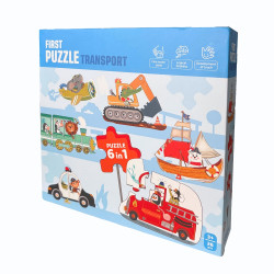 Prv puzzle Doprava 6v1