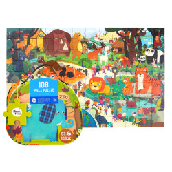 Puzzle De v ZOO 108 ks