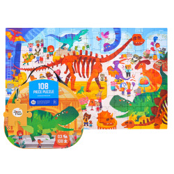 Puzzle Mzeum dinosaurov 108 ks