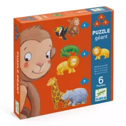Puzzle Safari zvieratk�
