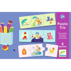 Puzzle Trio M�j be�n� �ivot 8 ks
