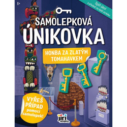 Samolepkov nikovka - Honba za zlatm tomahavkem