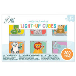 Senzorick� svietiace kocky do vody ZOO