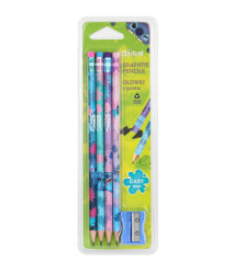 Sprava ceruziek Stitch Blue 4 ks