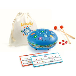 Ve�k� kovovo� bubon Animambo