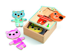 Vkladacie puzzle Ma�ky